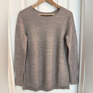 Athleta Merino Wool Honeycomb Sweater Tunic, Size S